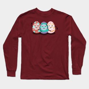 Funny Easter Eggs Long Sleeve T-Shirt